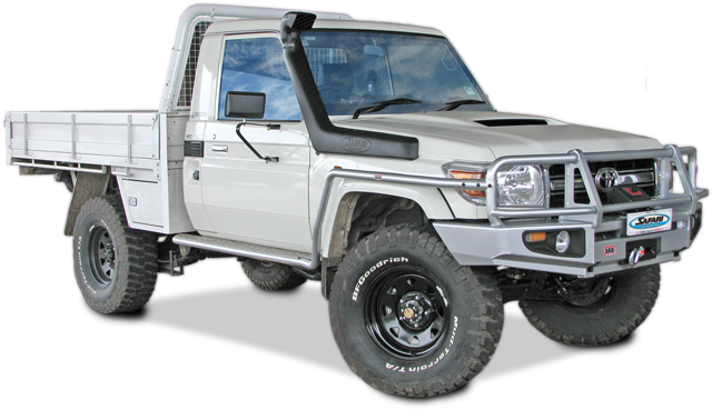Шноркель #SS79HFD для Toyota Landcruiser 76 1VD-FTV (2007+) Шноркель #SS79HFD для Toyota Landcruiser 76 1VD-FTV (2007+)